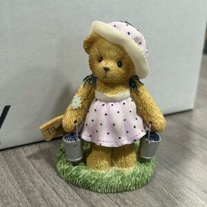 Cherished Teddies Leah Blueberries Figure CT8